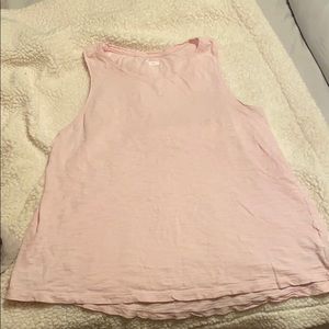 medium old navy pink tank